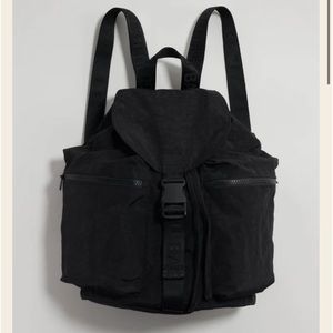 Black Nylon Baggu Backpack NWOT